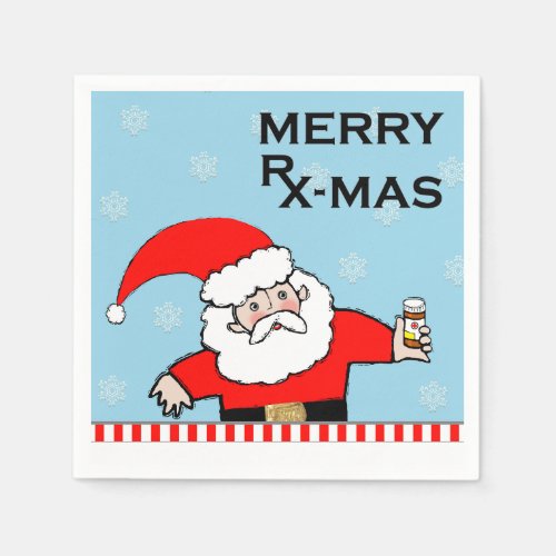 Healthcare Christmas Paper Napkins