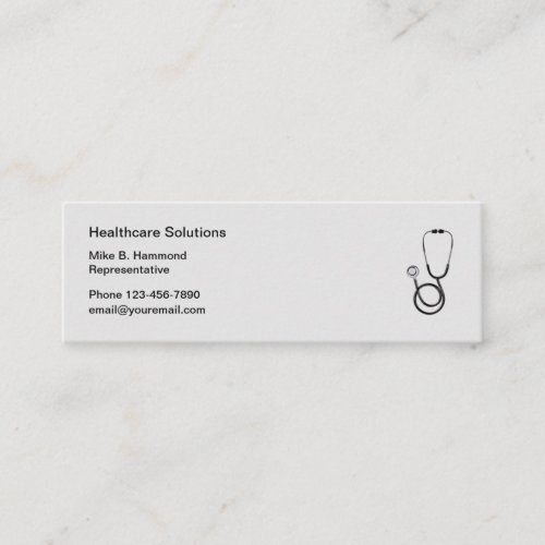 Healthcare Compact New Mini Business Card