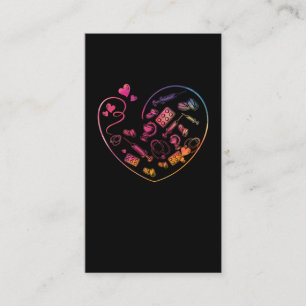 Healthcare Heart Medical Student Nurse Doctor Business Card