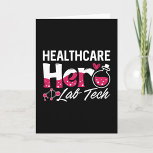 Healthcare Hero Lab Tech Laboratory Technician Card