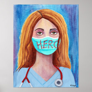 Healthcare Heroes - Nurses, Doctors and More Poster