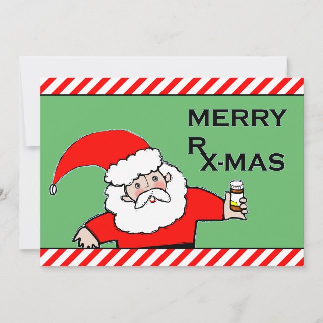 Healthcare Holiday Greeting Christmas Cards (Front)