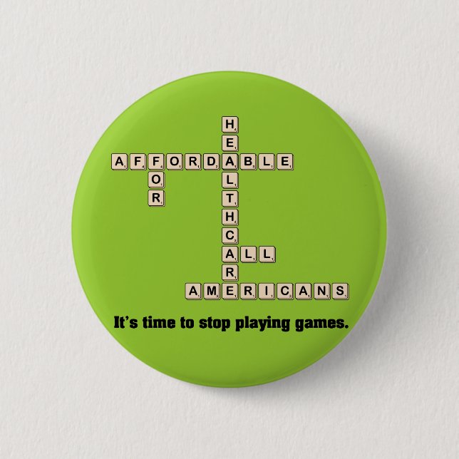 Healthcare Pinback Button (Front)