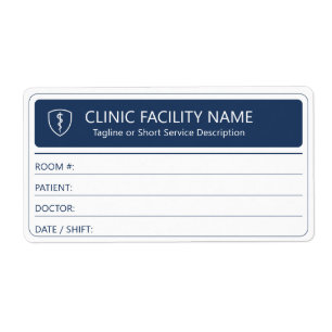Healthcare Professional Clinic Room Patient Doctor Label