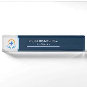 Healthcare Professional Desk Name Plate