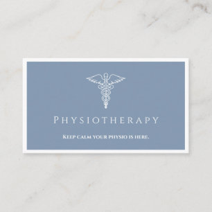 Healthcare Professional - Physiotherapist Business Business Card