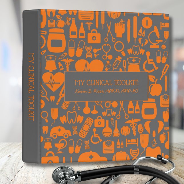 Healthcare Provider Organizer  3 Ring Binder (Creator Uploaded)