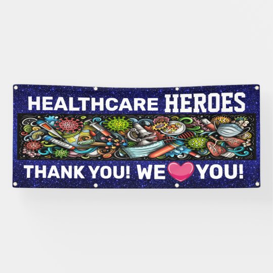 Healthcare Workers Appreciation Banner Zazzle com