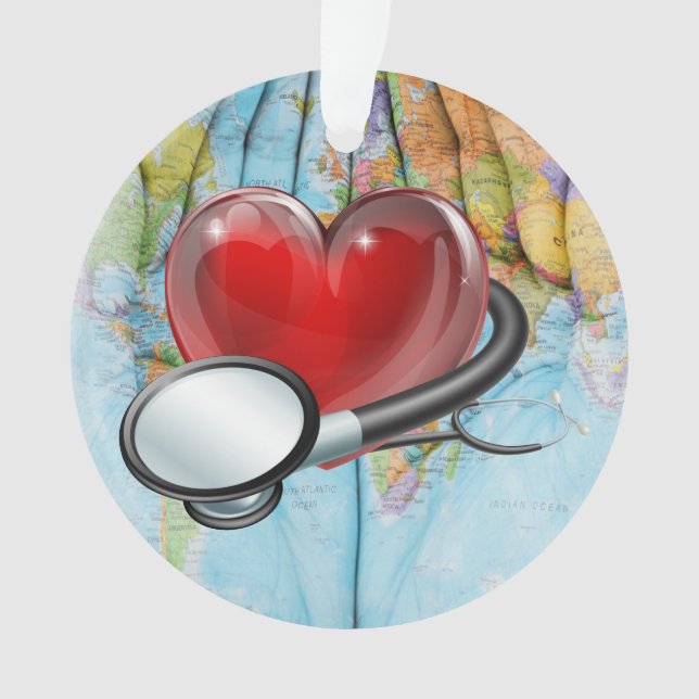 Healthcare Workers Ornament (Front)