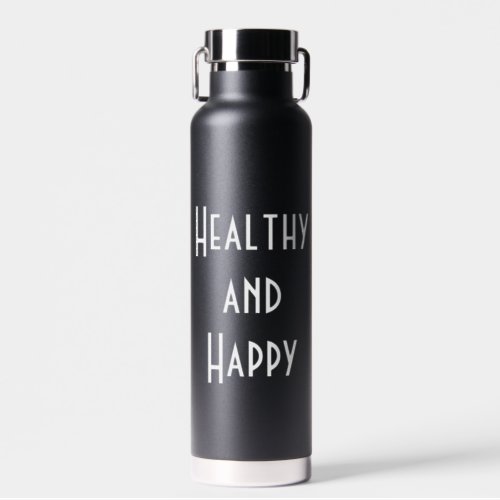 Healthy and Happy 32oz Water Bottle
