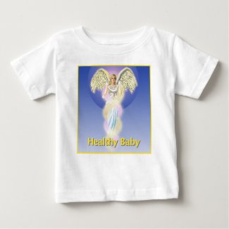 Healthy Baby Guardian Angel Baby T-Shirt