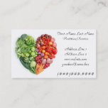 Healthy Business Card at Zazzle