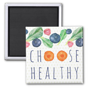 Healthy Choices  Magnet