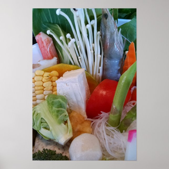 Healthy Cooking Poster (Front)