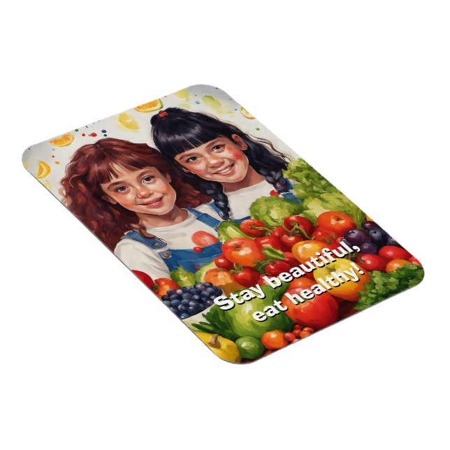 Healthy Eating  Magnet (Right Side)