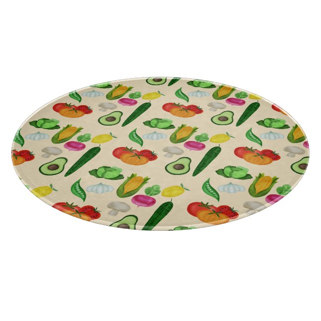 Healthy Eats Cutting Board (Corner)