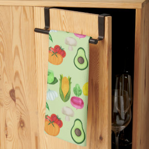 Healthy Eats Kitchen Towel