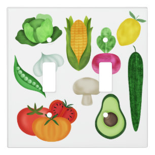 Healthy Eats Light Switch Cover