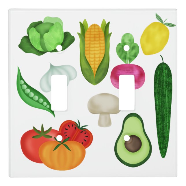 Healthy Eats Light Switch Cover (Front)