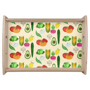 Healthy Eats Serving Tray