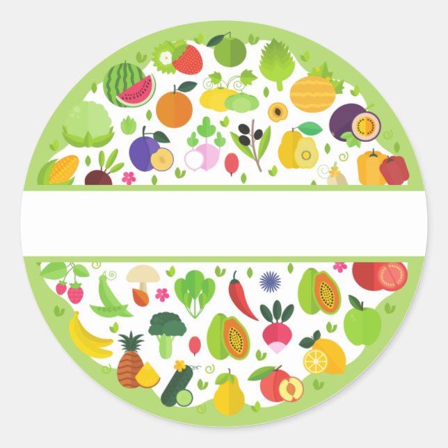 Healthy Feed sticker to customize (Front)