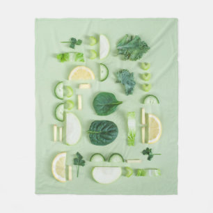 Healthy Food Fleece Blanket