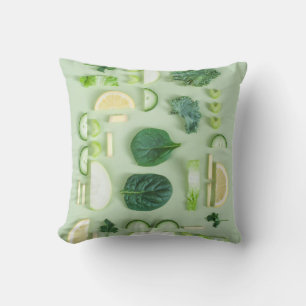 Healthy Food Throw Pillow