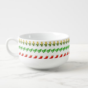 Healthy Fresh Garden Lunch Soup Mug