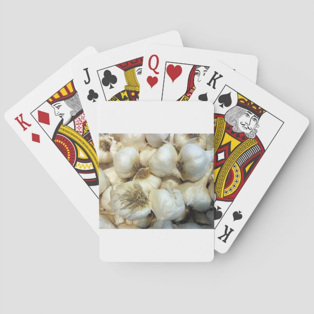 Healthy Garlic Poker Cards (Back)