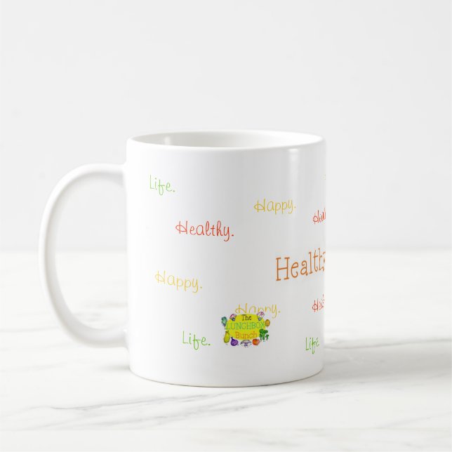Healthy. Happy. Life. Mug (Left)