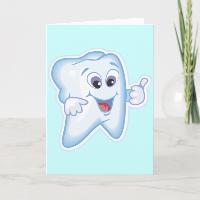 Healthy Happy Tooth Card (Front)