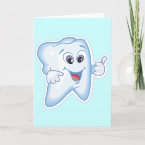 Healthy Happy Tooth Card
