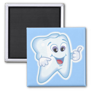 Healthy Happy Tooth Magnet