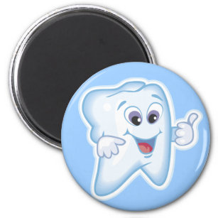 Healthy Happy Tooth Magnet