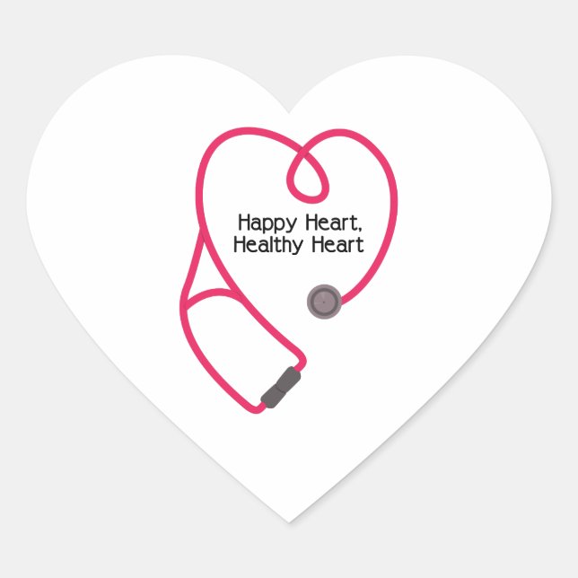 Healthy Heart Sticker (Front)