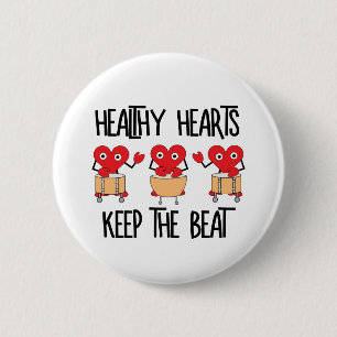 Healthy Hearts Button