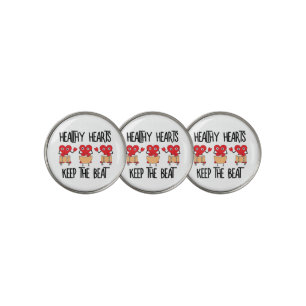 Healthy Hearts Golf Ball Marker