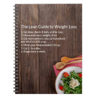 Healthy Life: The Lean Guide to Weight Loss Notebook