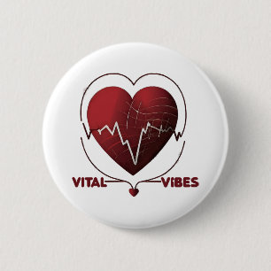 Healthy Living Button