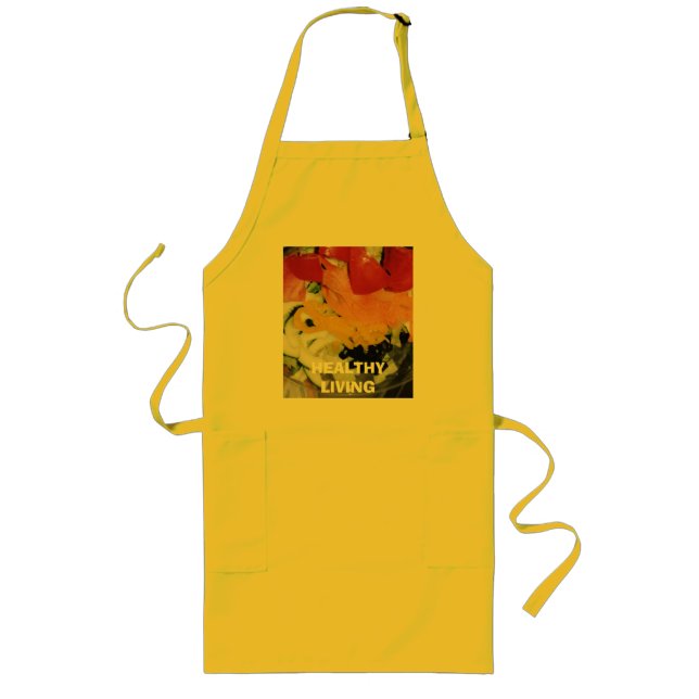 HEALTHY LIVING LONG APRON (Front)