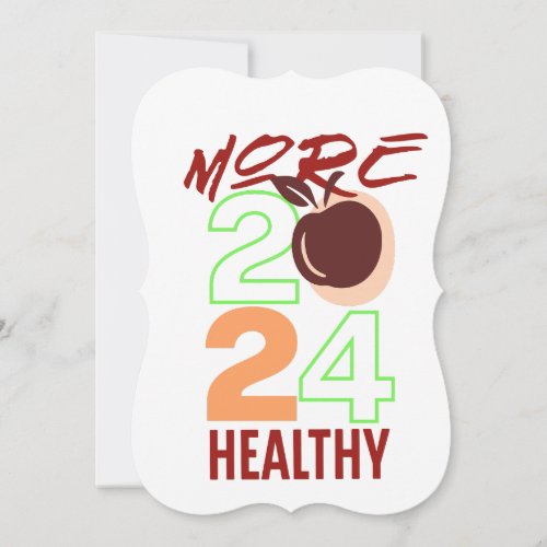 Healthy Living  Note Card