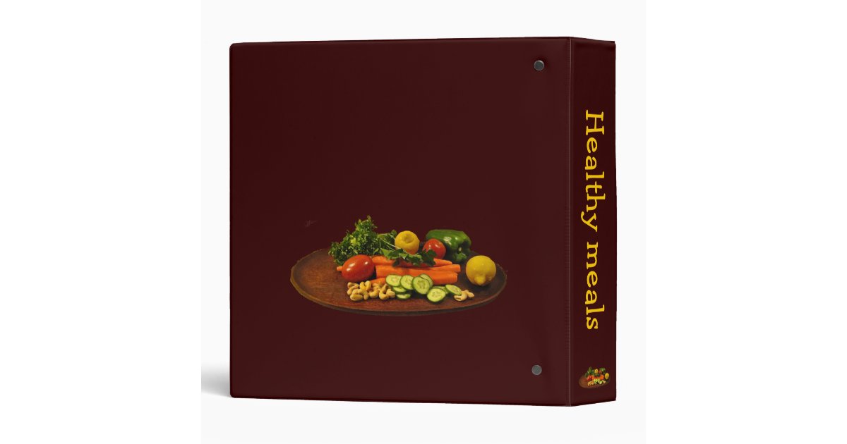 Healthy Meals Recipes Binder