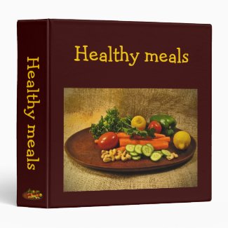 Healthy Meals Recipes Binder