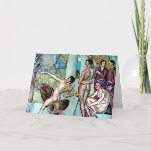 Healthy Mind in a Healthy Body Fine Art Card (Front)