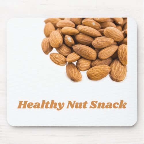 healthy nut snack mouse pad