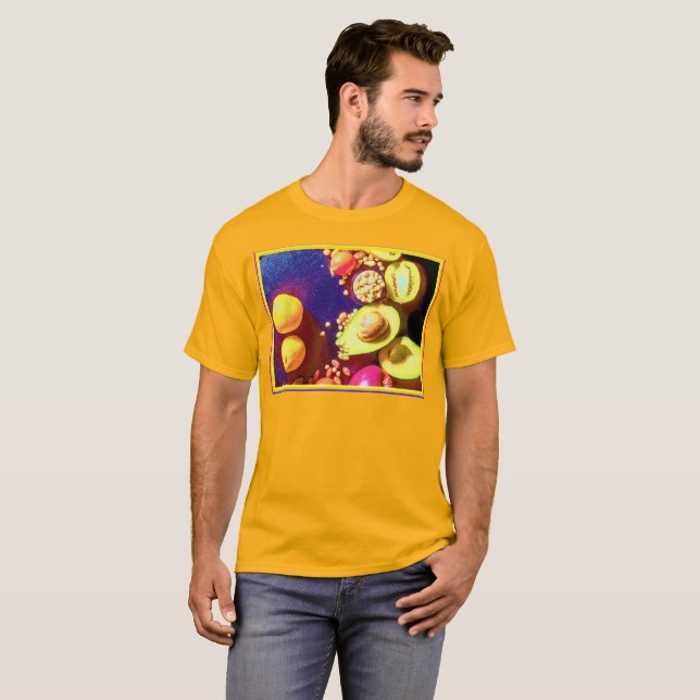 "Healthy Nutrition" Cute Photo. Buy Now T-Shirt (Front Full)