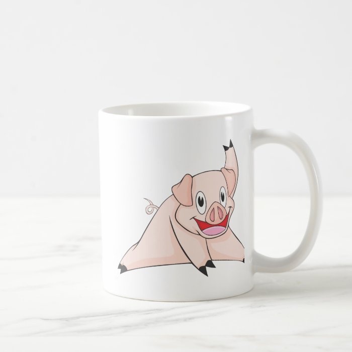 Healthy Pig Coffee Mugs