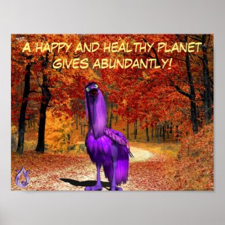 Healthy Planet Voyager Poster