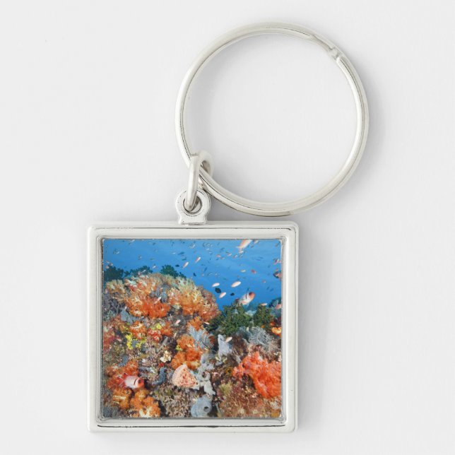 Healthy reef structure, Komodo National Park Keychain (Front)
