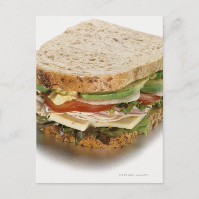 Healthy sandwich postcard (Front)